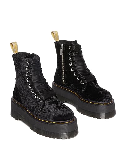 Dr. Martens Vegan Jadon Max Stiefelletten/Boots Damen Schwarz - 37 - Boots Shoes von Dr. Martens