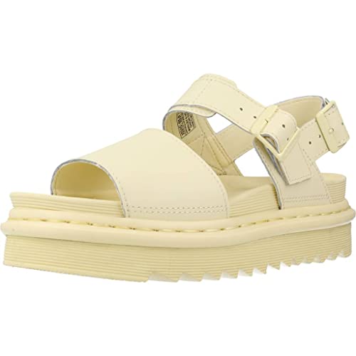 Dr. Martens Voss Mono Toile Cream Hydr Gelb 38 von Dr. Martens