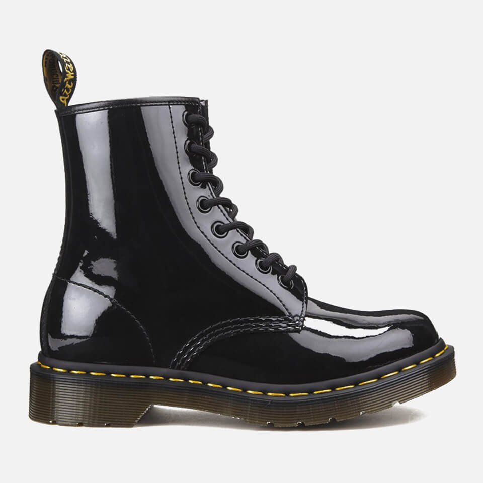 Dr. Martens Women's 1460 Patent Lamper 8-Eye Boots - Black - UK 3 von Dr. Martens