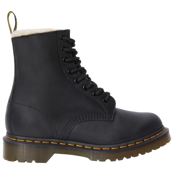 Dr. Martens - Women's 1460 Serena Burnished Wyoming - Winterschuhe Gr 5 schwarz von Dr. Martens