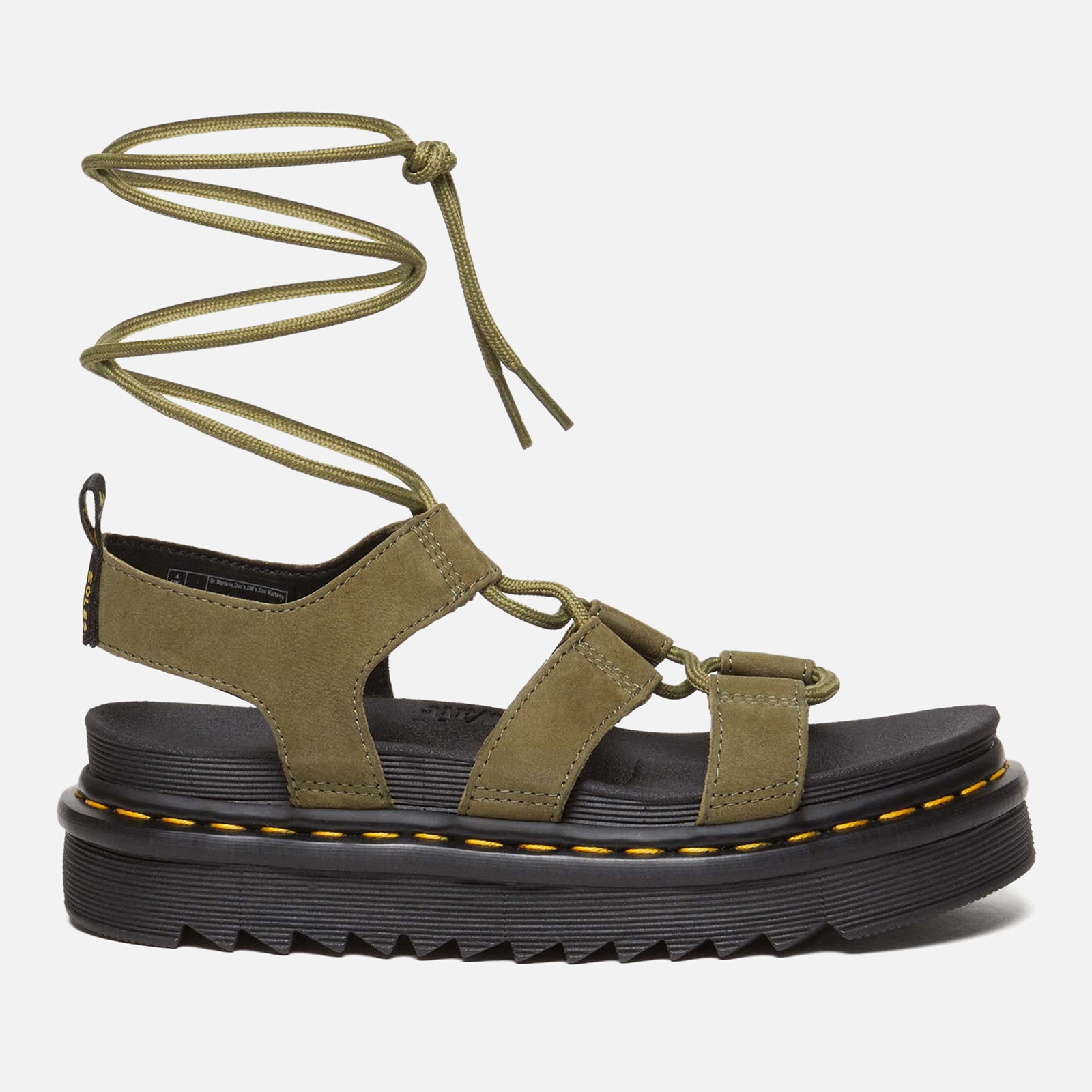 Dr. Martens Women's Nartilla Suede Gladiator Sandals - UK 8 von Dr. Martens