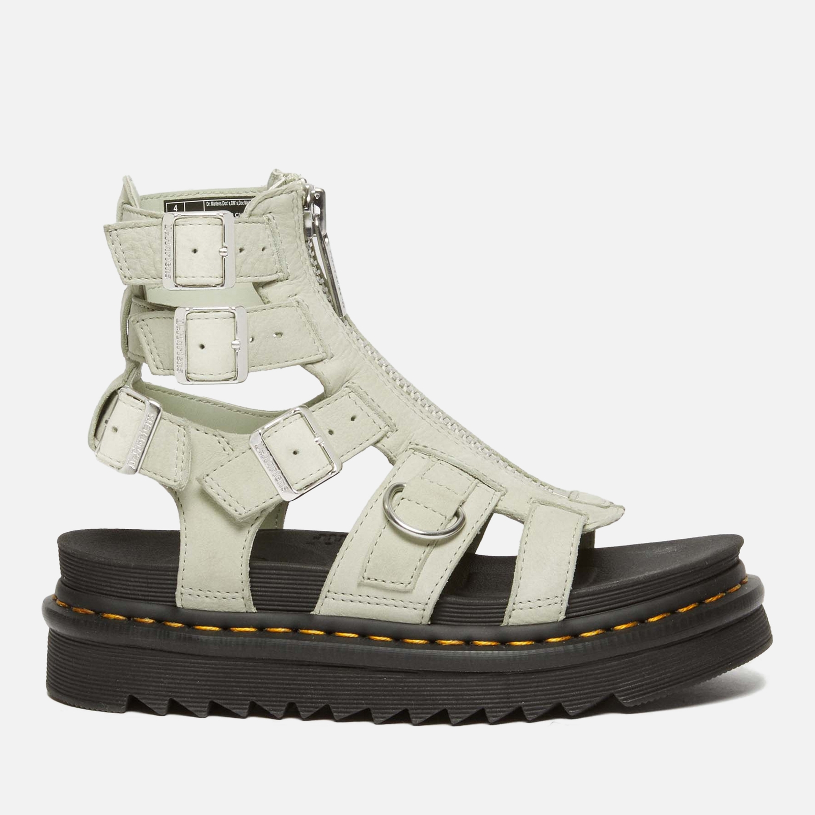 Dr. Martens Women's Olson Leather Gladiator Sandals - UK 3 von Dr. Martens