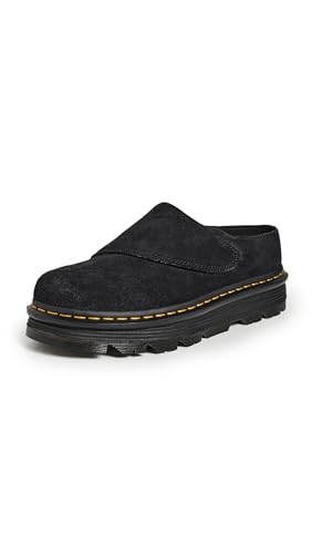 Dr. Martens Zebzag Anywair Suede Clogs für Damen, Black Bronx Suede, 43 EU von Dr. Martens