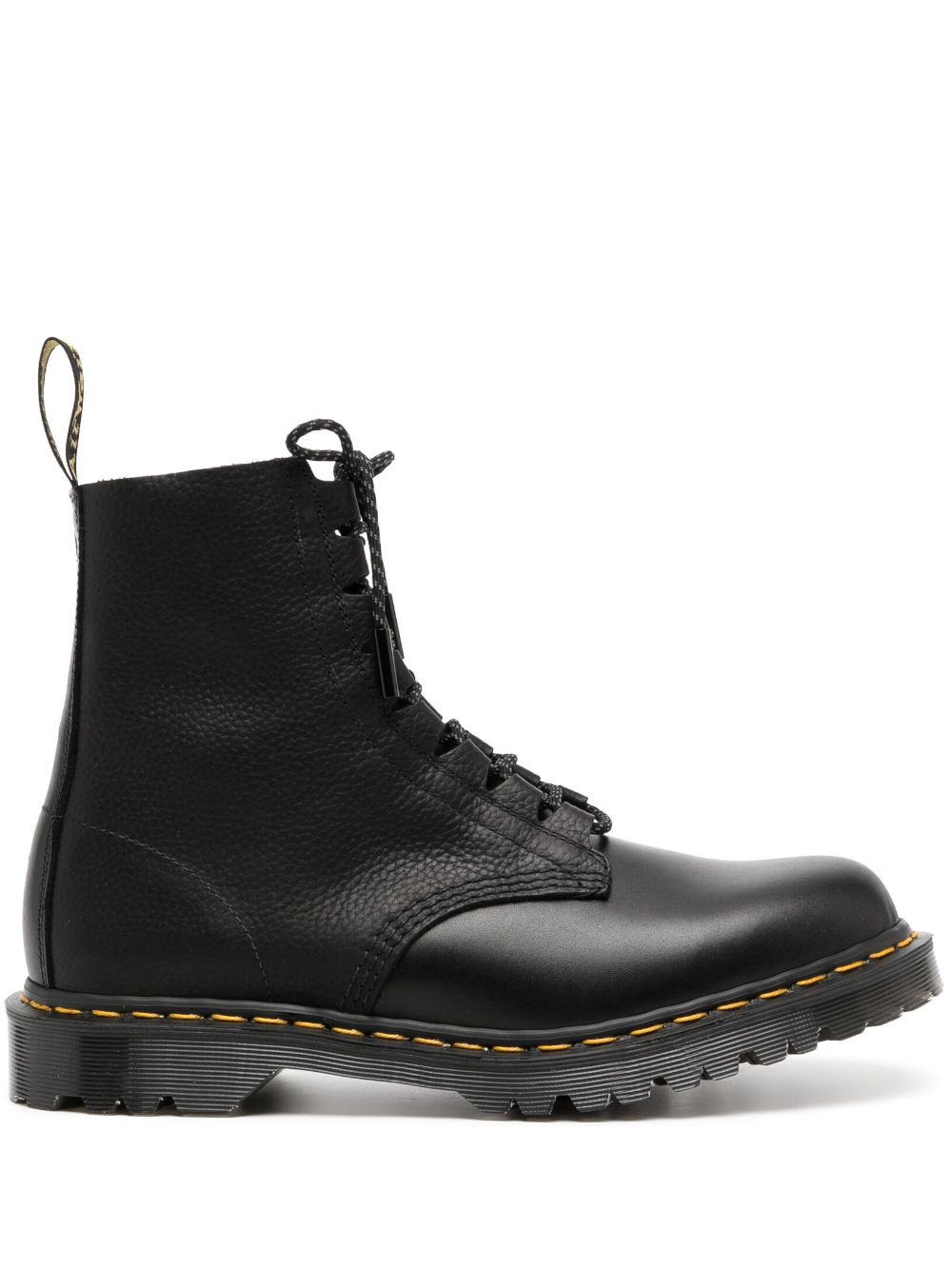 Dr. Martens Bikerstiefel mit Schnürung - Schwarz von Dr. Martens