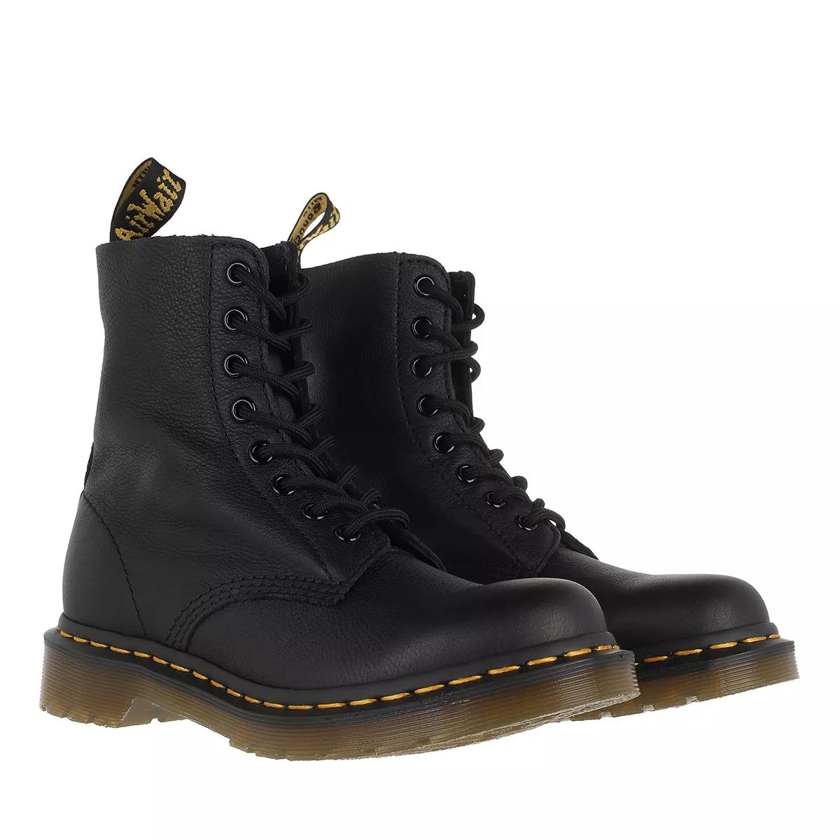 female Winterstiefel schwarz black Leder 37 von Dr. Martens