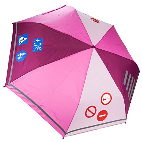 Dr. Neuser Kinder Schultaschenschirm Regenschirm Taschen Schirm Kinderschirm 114 RF, Farbe:Rosa von Dr. Neuser