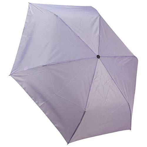 Dr. Neuser Supermini Extra Light leichter Doppel Automatik Regenschirm Schirm Umbrella 220, Farbe:Lavender von Dr. Neuser