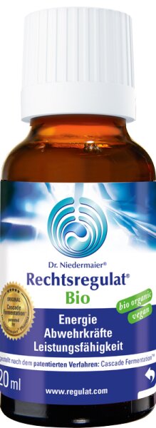 Dr. Niedermaier Rechtsregulat Bio 20 ml Dr. Niedermaier Rechtsregulat Bio 20 ml von Dr. Niedermaier