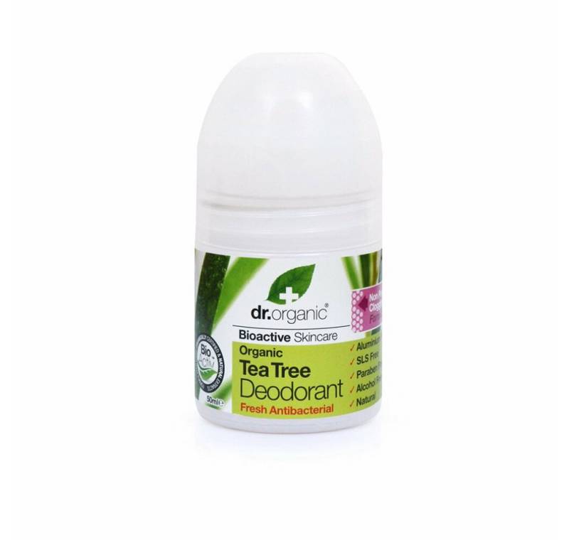 Dr. Organic Deo-Roller Dr Organic Tea Tree Deodorant Roll On 50ml von Dr. Organic