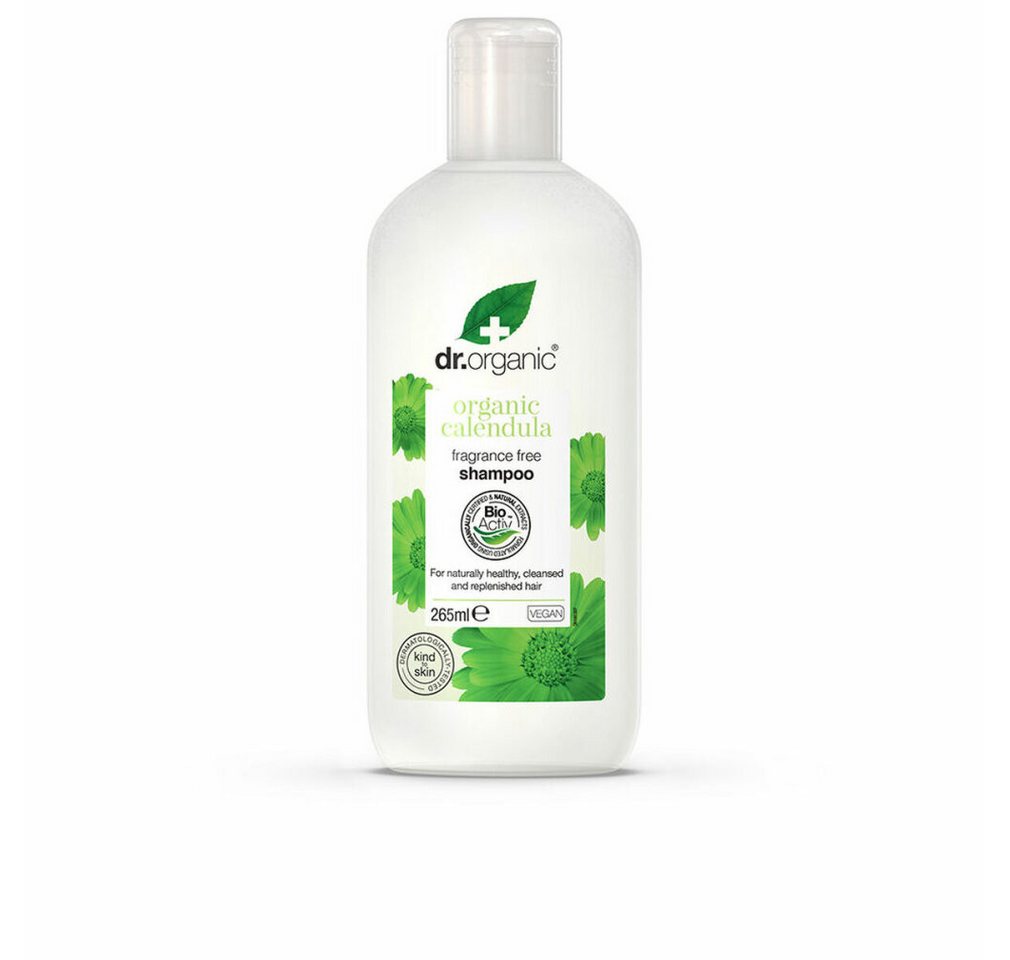 Dr. Organic Haarshampoo Champú Para Cuero Cabelludo Sensible De Calendula 265ml von Dr. Organic
