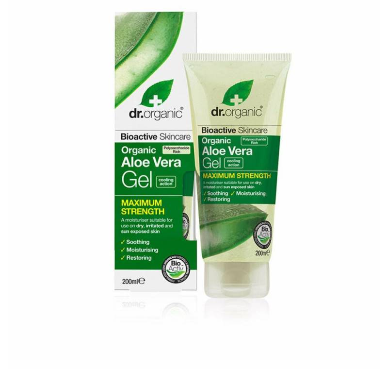 Dr. Organic Körperpflegemittel Dr Organic Aloe Vera Gel Maximum Strength 200ml von Dr. Organic