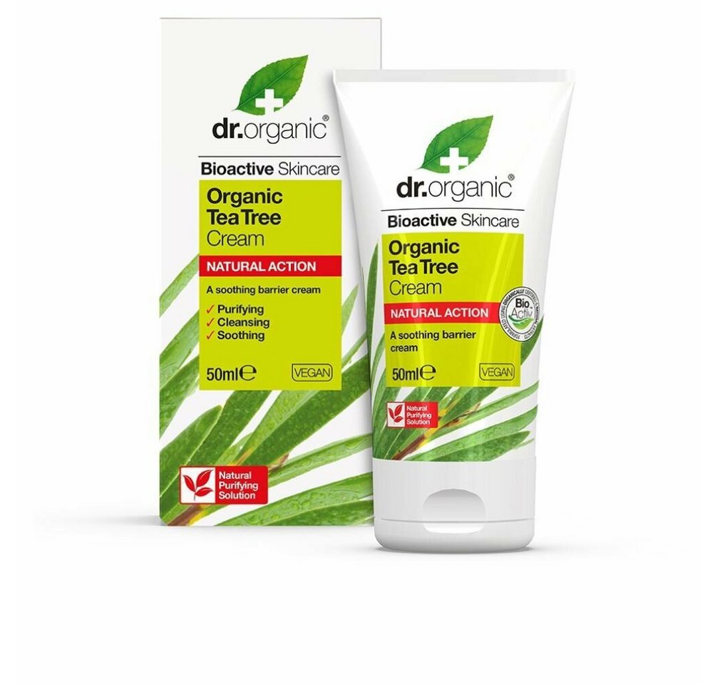 Dr. Organic Körperpflegemittel Dr Organic Tea Tree Cream 50ml von Dr. Organic