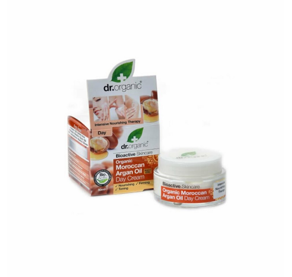Dr. Organic Tagescreme Dr Organic Moroccan Argan Oil Day Cream 50ml von Dr. Organic