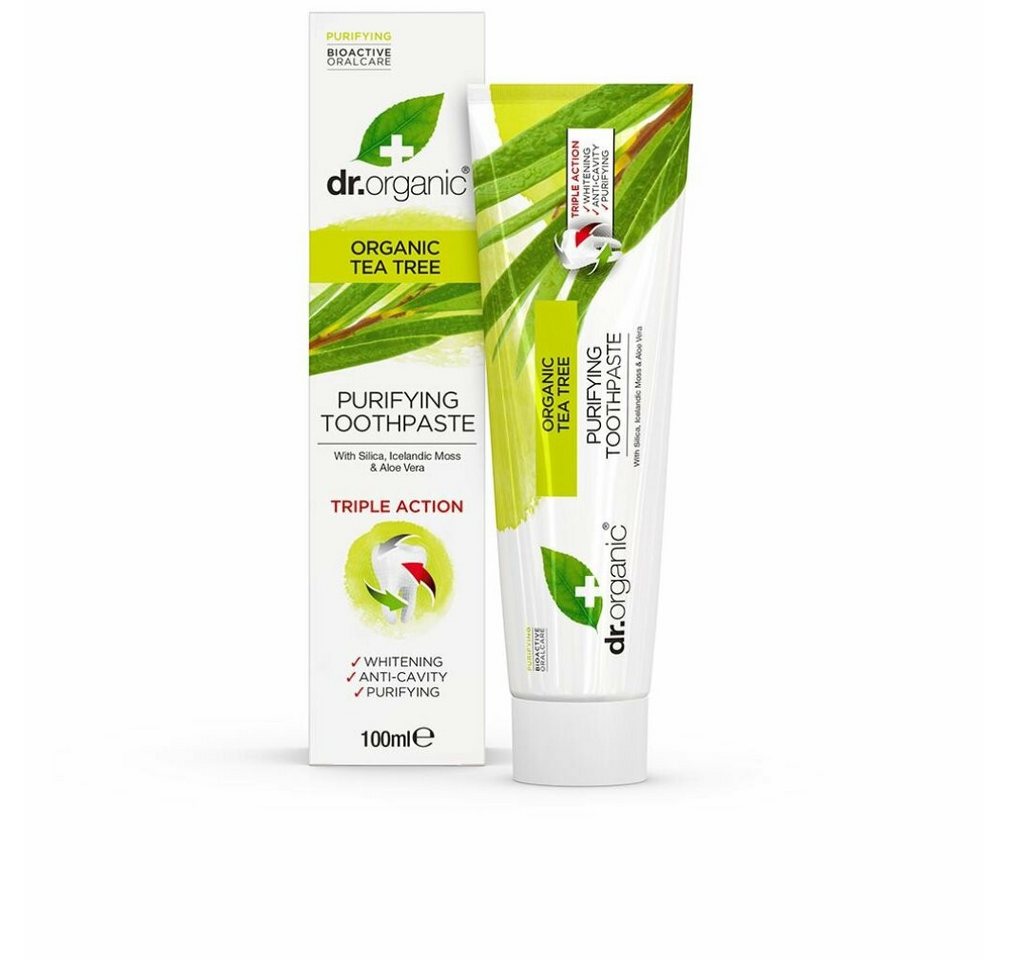 Dr. Organic Zahnpasta Dr Organic Tea Tree Toothpaste 100ml von Dr. Organic