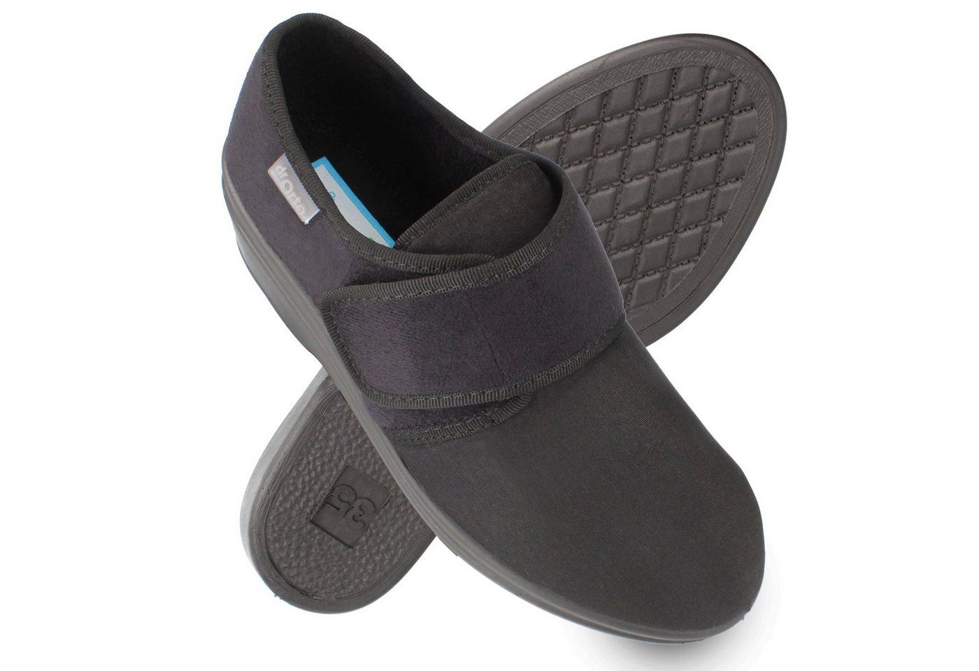 Dr. Orto Linz Klett-Sneaker Damen Sneaker Klettverschluss, Stretch-Sneaker von Dr. Orto