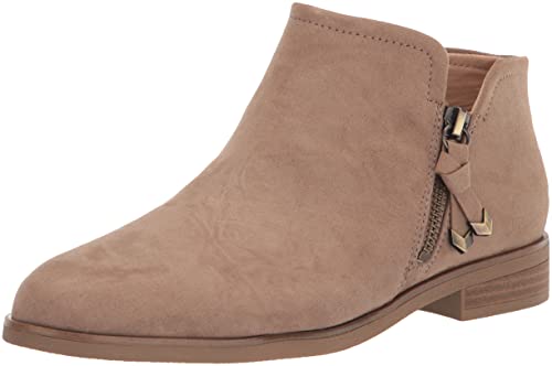 Dr. Scholl's Shoes Damen Astir Stiefelette, Woodsmoke Brown Fabric, 42.5 EU Weit von Dr. Scholl's Shoes