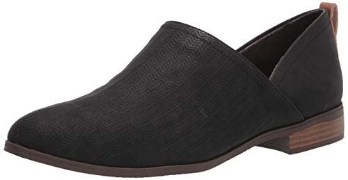 Dr. Scholl's Shoes Damen Lineal Stiefelette, Schwarze Mikrofaser, 38.5 EU von Dr. Scholl's Shoes