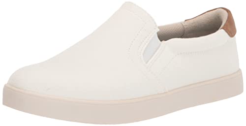 Dr. Scholl's Shoes Damen Madison Sneaker, Weiche, weiße Leinwand, 38 EU von Dr. Scholl's Shoes