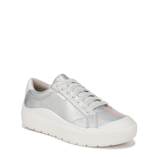 Dr. Scholl's Damen Time Off Sneaker, Silver Foil, 38.5 EU Dr. Scholl's Damen Time Off Sneaker, Silver Foil, 38.5 EU von Dr. Scholl's