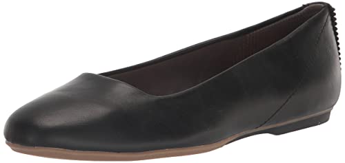 Dr. Scholl's Shoes Damen Wexley Ballerinas, Schwarz glatt, 42.5 EU von Dr. Scholl's Shoes