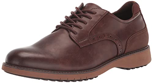 Dr. Scholl's Shoes Herren Sync Up Oxford, Braunes Synthetikmaterial, 43 EU von Dr. Scholl's Shoes