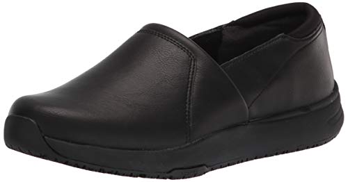 Dr. Scholl's Shoes Damen rutschfest Schlupfschuhe, Schwarz glatt, 37 EU Weit von Dr. Scholl's