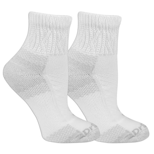 Dr. Scholl's Damen Knöchelsocken mit Blisterguard, 2 Stück Lässige Socke, Weiss/opulenter Garten, 40.5-46 EU (2er Pack) von Dr. Scholl's