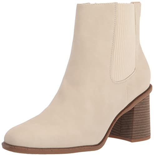 Dr. Scholl's Damen Ride Away Mid Shaft Boots Halblange Stiefel, Weiße Kappe. Synthetik, 36.5 EU von Dr. Scholl's