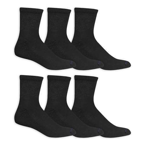 Dr. Scholl's Herren Dsm22037q6u2001 Socke, Schwarz, 13-15 (6er Pack) von Dr. Scholl's