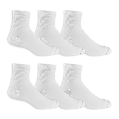 Dr. Scholl's Men's Diabetes and Circulatory Quarter Socks, White, Shoe Size: 6-12 von Dr. Scholl's