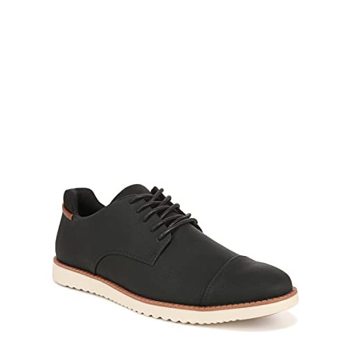 Dr. Scholl's Shoes Herren Sync Cap Toe Oxford, Schwarz glatt, 47 EU von Dr. Scholl's