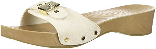 Dr. Scholl's Shoes Women's Classic Slide Sandal, Gardenia Snake Print, 41 EU von Dr. Scholl's
