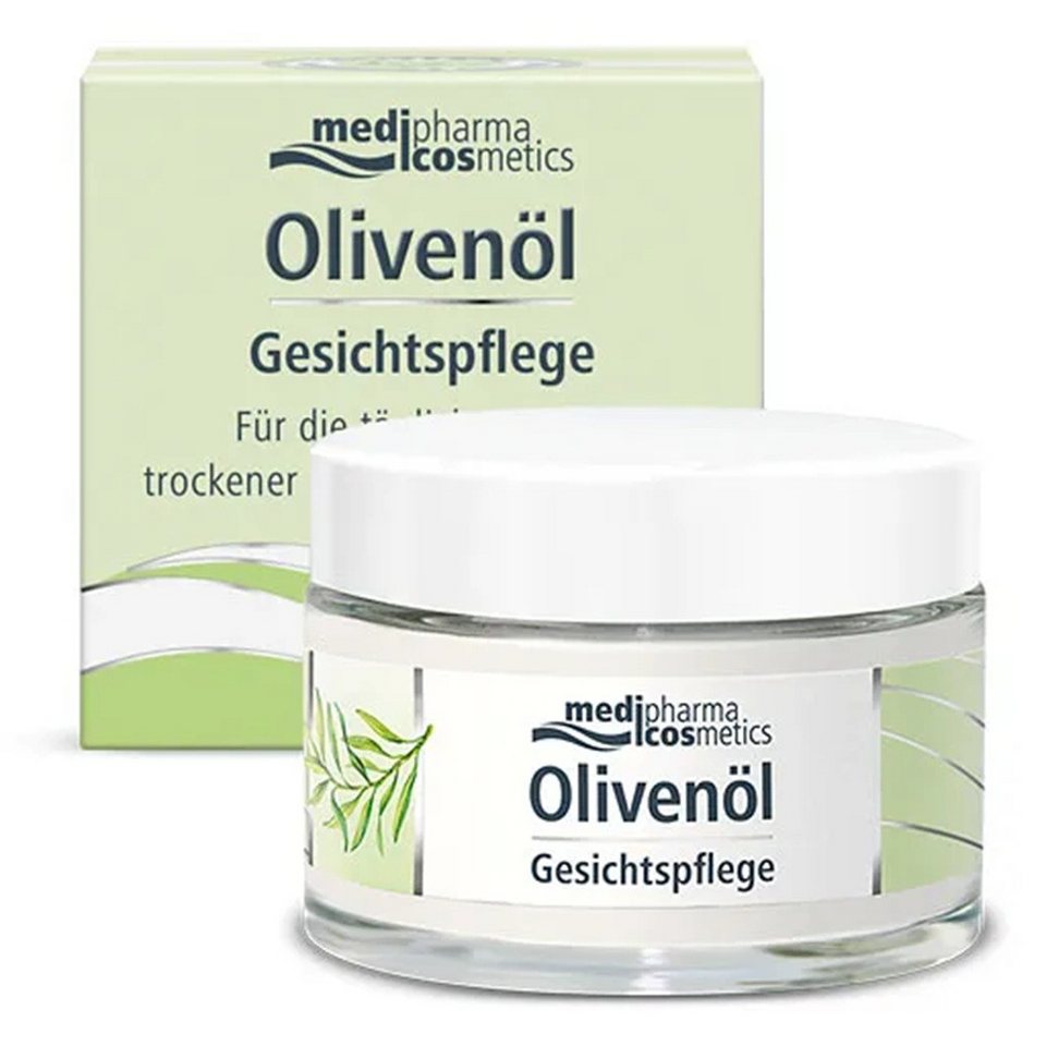 Dr. Theiss Naturwaren Gesichtspflege – Olivenöl Gesichtspflege Creme, Intensive Feuchtigkeits- & Lipidpflege für trockene, empfindliche Haut von Dr. Theiss Naturwaren