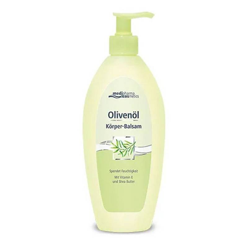 Dr. Theiss Naturwaren Körperbalsam – Olivenöl Körperbalsam im Spender, Intensive Körperpflege mit Olivenöl, Sheabutter & Vitamin E von Dr. Theiss Naturwaren