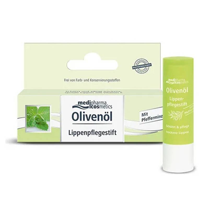 Dr. Theiss Naturwaren Lippenpflegestift – Olivenöl Lippenpflegestift, Schützt und pflegt trockene, spröde Lippen von Dr. Theiss Naturwaren