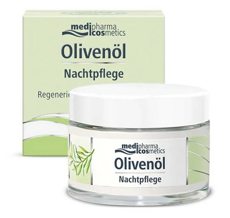 Dr. Theiss Naturwaren Nachtcreme – Olivenöl Nachtpflege Creme, Regenerierende Nachtpflege mit Olivenöl & Ceramiden von Dr. Theiss Naturwaren