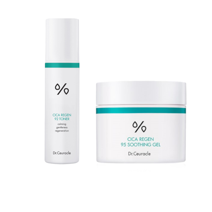 Dr.Ceuracle - Cica Regen 92 Toner + 95 Soothing Gel Set von Dr.Ceuracle