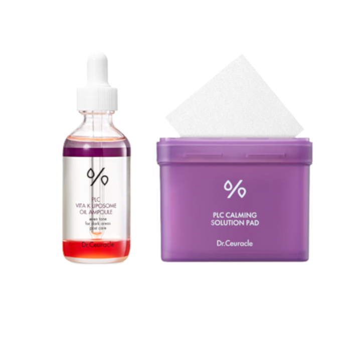 Dr.Ceuracle - PLC Vita K Liposome Oil Ampoule + Calming Solution Pad Set Dr.Ceuracle - PLC Vita K Liposome Oil Ampoule + Calming Solution Pad Set von Dr.Ceuracle