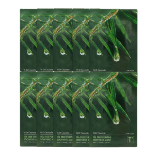 Dr.Ceuracle - Tea Tree Purifine Soothing Mask - 10ea von Dr.Ceuracle