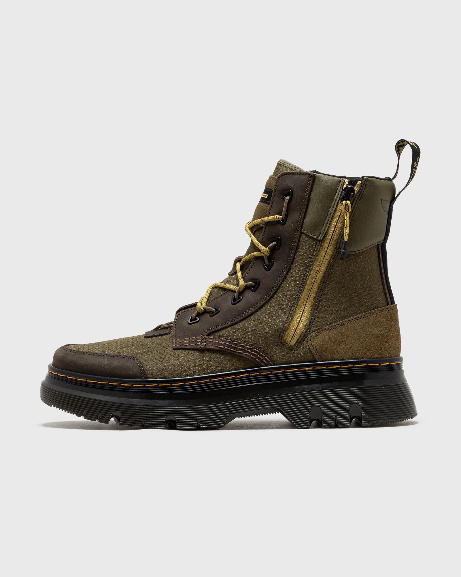 Dr.Martens Tarik Zip Dms Olive Recycled Nylon Ripstop men Boots green in Größe:44 von Dr.Martens