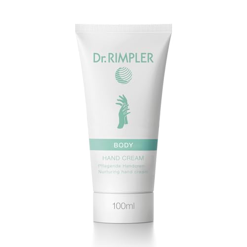 Dr. RIMPLER BODY Hand Cream - intensiv pflegende, feuchtigkeitsspendende und schnelleinziehende Handcreme - für alle Hauttypen geeignet von DR. RIMPLER