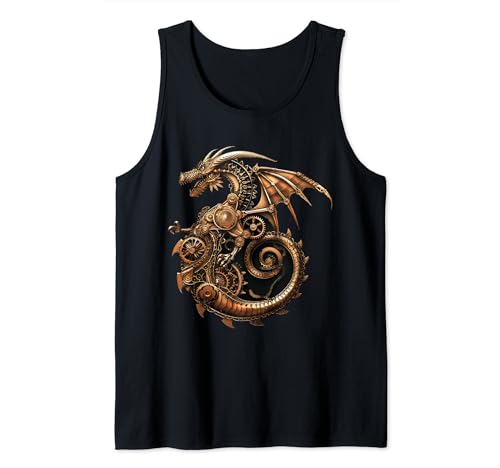 Fantasy Drache Aesthetic Dragon Geschenke Herren & Damen Tank Top von Drachen Fantasy Design China & Japan