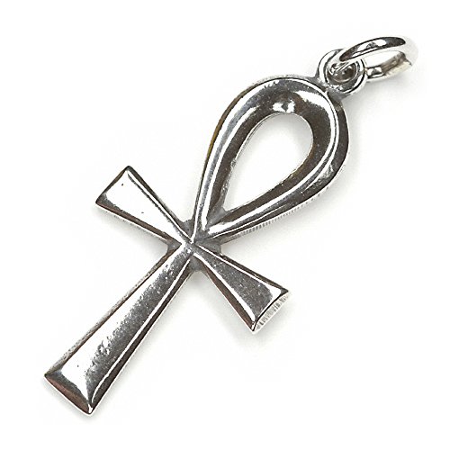 Drachensilber Ankh Anhänger Schmuck Silber ewiges Leben ägyptischer Silberanhänger von Drachensilber