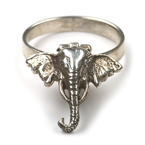 Drachensilber Damenring Elefant Ring mit Fach Giftring Tiermotiv Schmuck 925 Silber Größe 50 von Drachensilber