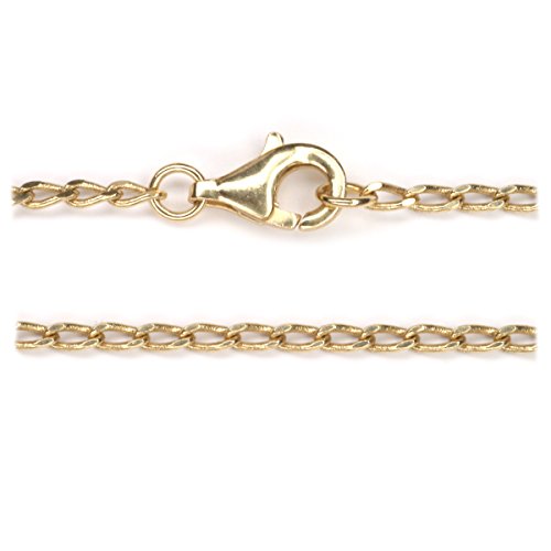 Drachensilber Kette Bronze 60cm lang mit hochwertigem Karabinerverschluss, mittelalterliche Halskette Wikinger Schmuck von Drachensilber