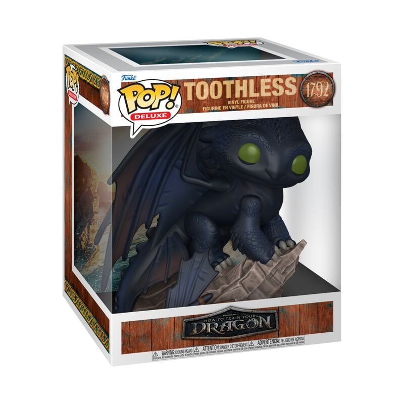Drachenzähmen leicht gemacht Toothless (Pop! Deluxe) Vinyl Figur 1792 Funko Pop! multicolor von Drachenzähmen leicht gemacht
