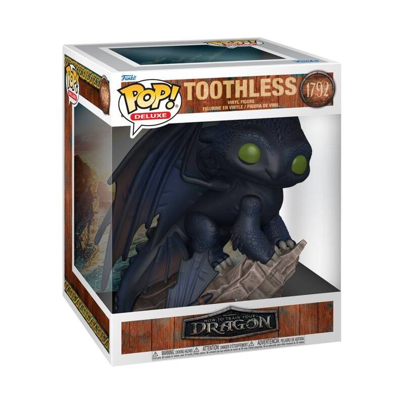 Drachenzähmen leicht gemacht Toothless (Pop! Deluxe) Vinyl Figur 1792 Funko Pop! multicolor von Drachenzähmen leicht gemacht