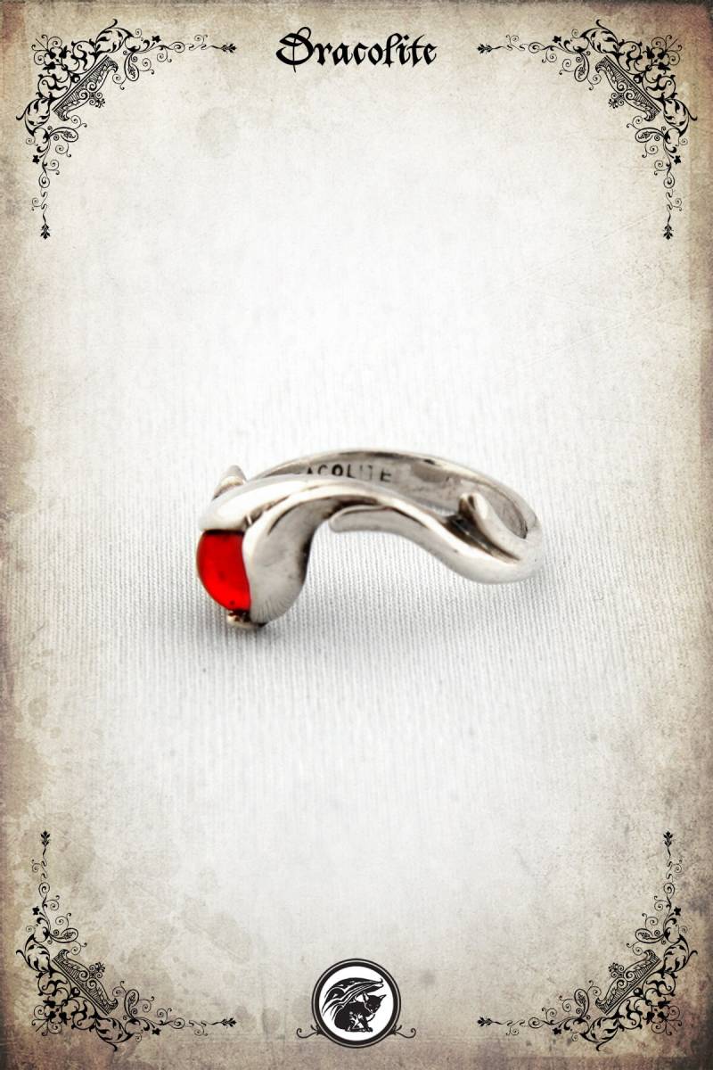 Ember Mittelalter Ring - Sterling Silber 925 von Dracolite