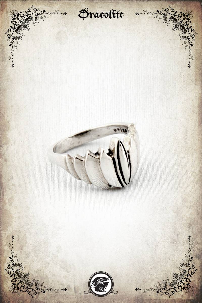 Fingerfertigkeitsring Mittelalter- Ring - Sterling Silber 925 von Dracolite