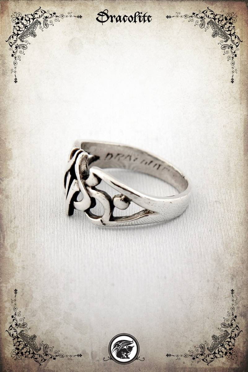 König Mittelalter Ring - Sterling Silber 925 von Dracolite